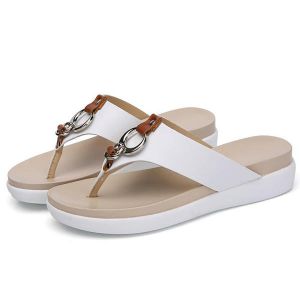 מאמאדו - כל מה שאמא צריכה הנעלה US Size 5-12 Beach Slipper Casual Summer Outdoor Leather Sandals
