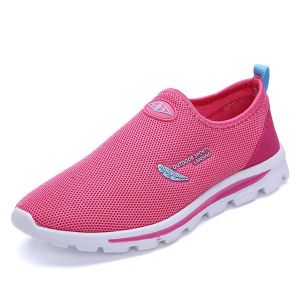 מאמאדו - כל מה שאמא צריכה הנעלה Women Mesh Casual Sport Running Outdoor Slip On Shoes
