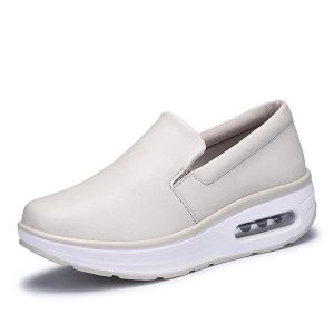 מאמאדו - כל מה שאמא צריכה הנעלה US Size 5-10 Flats Women Casual Outdoor Rocker Sole Shoes