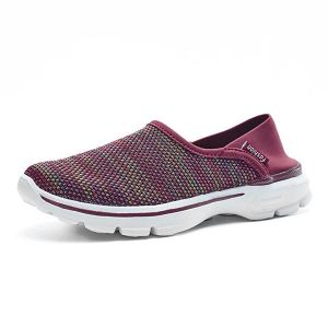 מאמאדו - כל מה שאמא צריכה הנעלה Women Outdoor Sport Shoes Breathable Casual Slip On Athletic Running Flats