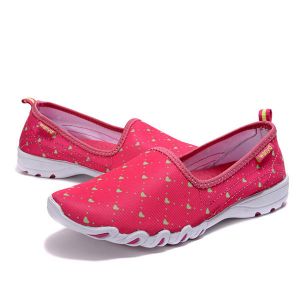 מאמאדו - כל מה שאמא צריכה הנעלה Casual Women Shoes Outdoor Sport Running Breathable Slip On Soft Flat