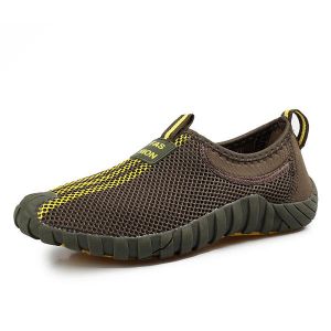 מאמאדו - כל מה שאמא צריכה הנעלה Unisex Sport Shoes Casual Meh Outdoor Flat Breathable Slip On Athletic Shoes