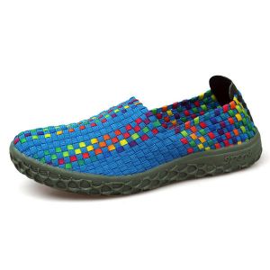 מאמאדו - כל מה שאמא צריכה הנעלה Colorful Hand-made Knitted Casual Round Toe Athletic Health Shoes
