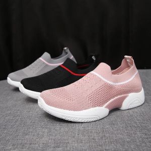 מאמאדו - כל מה שאמא צריכה הנעלה Women Breathable Sneakers Walking Slip On sports Shoes