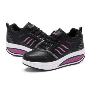 מאמאדו - כל מה שאמא צריכה הנעלה Women's Casual Shoes Breathable Shook Shoes Platform Sneakers