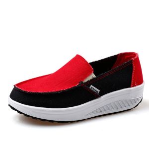 מאמאדו - כל מה שאמא צריכה הנעלה Women Sport Running Rocker Sole Shoes Casual Outdoor Slip On Flats