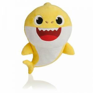 מאמאדו - כל מה שאמא צריכה בובות פרווה  Baby Shark Official Song Doll 4 Verses Plush Super Soft Squeeze Tummy Cuddly