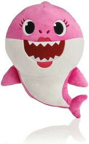 מאמאדו - כל מה שאמא צריכה בובות פרווה  Pinkfong Baby Shark Official Song Doll by WowWee - Pink Mommy Shark English