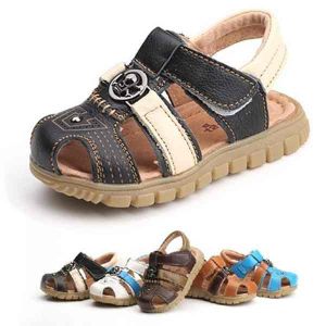 מאמאדו - כל מה שאמא צריכה נעלי תינוקות Summer  Infant Toddler Baby Leather Soft Outsole  Sandals Shoes