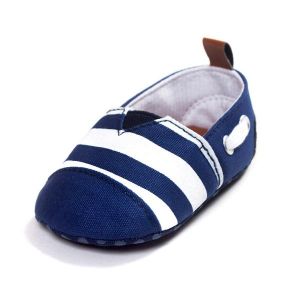 מאמאדו - כל מה שאמא צריכה נעלי תינוקות Baby Boy Girl Sailor Style Blue Soft Sole First Walking Shoes