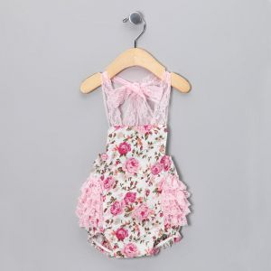מאמאדו - כל מה שאמא צריכה תחפושות לתינוקות Baby Kids Girls Romper Toddlers Short Lace Flower Sets Sunsuit Outfit
