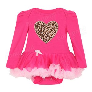 מאמאדו - כל מה שאמא צריכה תחפושות לתינוקות 4Pcs Baby Girl Headbrand Romper Skirt Outfit Shoes Suit Set
