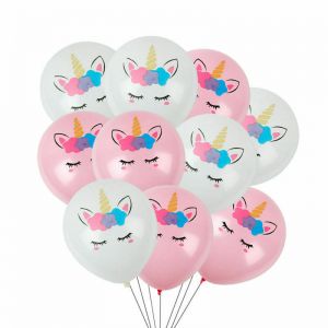 מאמאדו - כל מה שאמא צריכה למסיבה 10 בלוני לטקס חד קרן