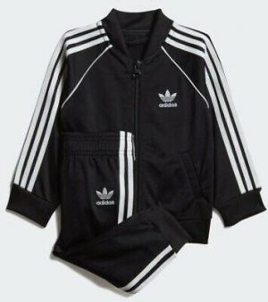 מאמאדו - כל מה שאמא צריכה הלבשה    Adidas Baby Superstar SST Tracksuit 3M Black