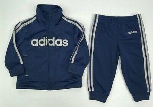    ADIDAS Baby Boys Navy Track Suit Size 9 Months