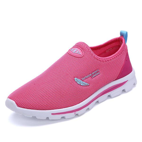 מאמאדו - כל מה שאמא צריכה הנעלה Women Mesh Casual Sport Running Outdoor Slip On Shoes