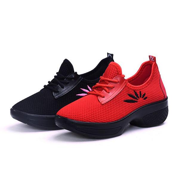 מאמאדו - כל מה שאמא צריכה הנעלה Women Casual Lace Up Light Breathable Outdoor Shoes